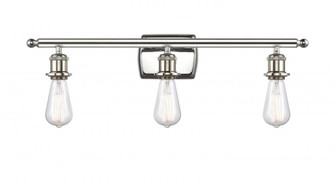 Bare Bulb - 3 Light - 26 inch - Polished Nickel - Bath Vanity Light (3442|516-3W-PN)
