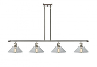 Orwell - 4 Light - 48 inch - Polished Nickel - Stem hung - Island Light (3442|516-4I-PN-G132-LED)