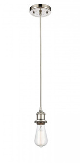 Bare Bulb - 1 Light - 5 inch - Polished Nickel - Cord hung - Mini Pendant (3442|516-1P-PN)