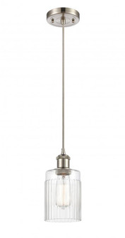 Hadley - 1 Light - 5 inch - Brushed Satin Nickel - Cord hung - Mini Pendant (3442|516-1P-SN-G342-LED)