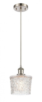 Niagara - 1 Light - 7 inch - Brushed Satin Nickel - Cord hung - Mini Pendant (3442|516-1P-SN-G402)