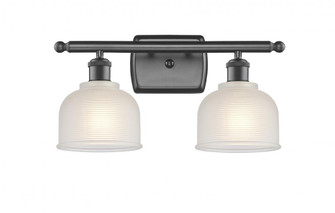 Dayton - 2 Light - 16 inch - Oil Rubbed Bronze - Bath Vanity Light (3442|516-2W-OB-G411-LED)