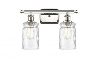 Candor - 2 Light - 15 inch - Polished Nickel - Bath Vanity Light (3442|516-2W-PN-G352-LED)