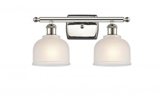 Dayton - 2 Light - 16 inch - Polished Nickel - Bath Vanity Light (3442|516-2W-PN-G411)