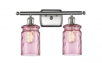 Candor 2 Light Bath Vanity Light (3442|516-2W-SN-G352-LIL-LED)