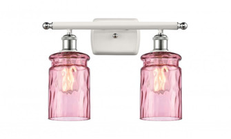 Candor 2 Light Bath Vanity Light (3442|516-2W-WPC-G352-LIL-LED)