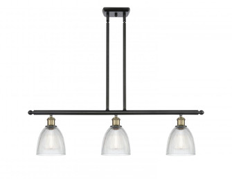 Castile - 3 Light - 36 inch - Black Antique Brass - Stem hung - Island Light (3442|516-3I-BAB-G382-LED)