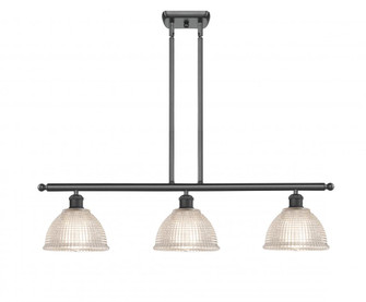 Arietta - 3 Light - 36 inch - Matte Black - Stem hung - Island Light (3442|516-3I-BK-G422-LED)