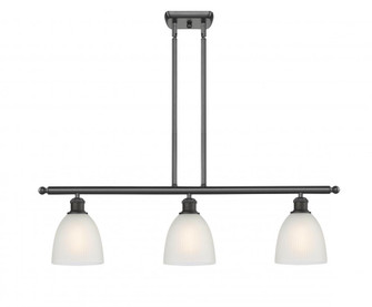 Castile - 3 Light - 36 inch - Oil Rubbed Bronze - Stem hung - Island Light (3442|516-3I-OB-G381)