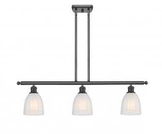 Brookfield - 3 Light - 36 inch - Oil Rubbed Bronze - Stem hung - Island Light (3442|516-3I-OB-G441-LED)
