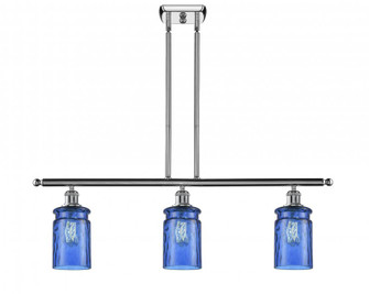 Candor 3 Light Island Light (3442|516-3I-PC-G352-BL)