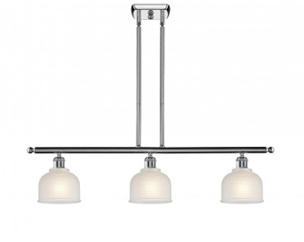 Dayton - 3 Light - 36 inch - Polished Chrome - Stem hung - Island Light (3442|516-3I-PC-G411-LED)