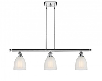 Brookfield - 3 Light - 36 inch - Polished Chrome - Stem hung - Island Light (3442|516-3I-PC-G441)