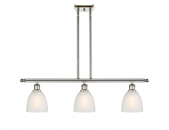 Castile - 3 Light - 36 inch - Polished Nickel - Stem hung - Island Light (3442|516-3I-PN-G381-LED)