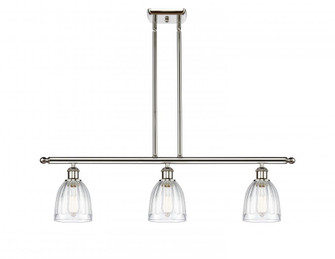 Brookfield - 3 Light - 36 inch - Polished Nickel - Stem hung - Island Light (3442|516-3I-PN-G442)