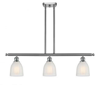 Brookfield - 3 Light - 36 inch - Brushed Satin Nickel - Stem hung - Island Light (3442|516-3I-SN-G441)