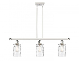 Candor - 3 Light - 36 inch - White Polished Chrome - Stem hung - Island Light (3442|516-3I-WPC-G352-LED)
