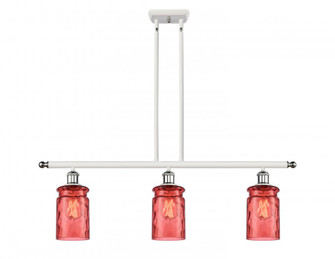 Candor 3 Light Island Light (3442|516-3I-WPC-G352-RD)