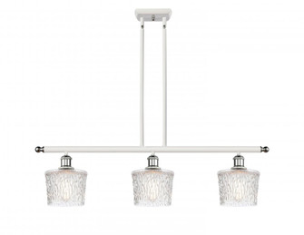 Niagara - 3 Light - 36 inch - White Polished Chrome - Stem hung - Island Light (3442|516-3I-WPC-G402)