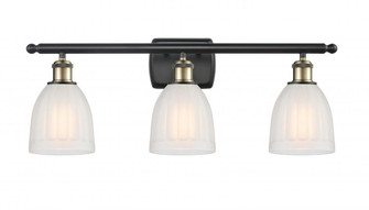 Brookfield - 3 Light - 26 inch - Black Antique Brass - Bath Vanity Light (3442|516-3W-BAB-G441)