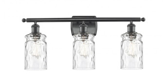 Candor - 3 Light - 25 inch - Matte Black - Bath Vanity Light (3442|516-3W-BK-G352)
