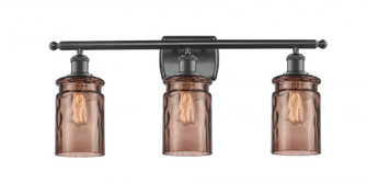 Candor 3 Light Bath Vanity Light (3442|516-3W-BK-G352-TOF)
