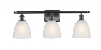 Castile - 3 Light - 26 inch - Oil Rubbed Bronze - Bath Vanity Light (3442|516-3W-OB-G381)