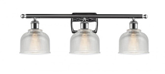 Dayton - 3 Light - 26 inch - Polished Chrome - Bath Vanity Light (3442|516-3W-PC-G412-LED)