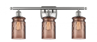 Candor 3 Light Bath Vanity Light (3442|516-3W-SN-G352-TOF)