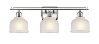 Dayton - 3 Light - 26 inch - Brushed Satin Nickel - Bath Vanity Light (3442|516-3W-SN-G411)
