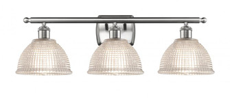 Arietta - 3 Light - 28 inch - Brushed Satin Nickel - Bath Vanity Light (3442|516-3W-SN-G422-LED)