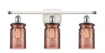 Candor 3 Light Bath Vanity Light (3442|516-3W-WPC-G352-TOF-LED)