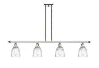 Brookfield - 4 Light - 48 inch - Polished Nickel - Stem hung - Island Light (3442|516-4I-PN-G442)