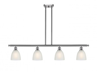 Castile - 4 Light - 48 inch - Brushed Satin Nickel - Stem hung - Island Light (3442|516-4I-SN-G381)