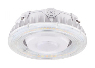 LED Canopy Fixture; 25 Watt; CCT Selectable; White Finish; 100-277 Volt (81|65/623)