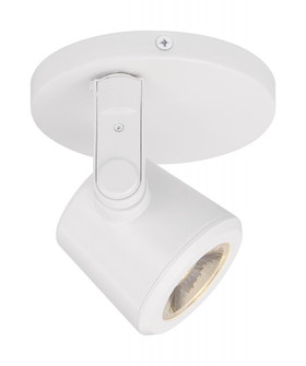 12 Watt; LED; White; Taper Back; Monopoint; 3000K; 36 deg. Beam Angle; White Finish (81|62/1108)