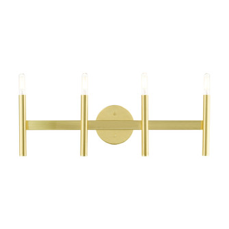 4 Lt Satin Brass ADA Vanity Sconce (108|10344-12)