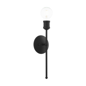 1 Lt Black Wall Sconce (108|16711-04)