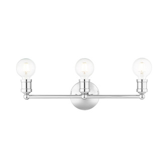 3 Lt Polished Chrome Bath Vanity (108|16713-05)