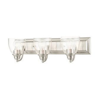 3 Lt Brushed Nickel Vanity Sconce (108|17073-91)