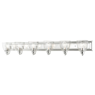 6 Lt Polished Chrome Vanity Sconce (108|17076-05)