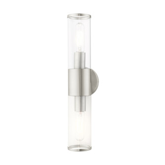 2 Lt Brushed Nickel ADA Vanity Sconce (108|17282-91)