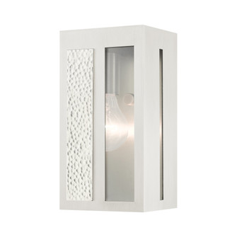 1 Lt Brushed Nickel Outdoor ADA Wall Lantern (108|27411-91)