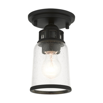 1 Lt Black Flush Mount (108|45501-04)