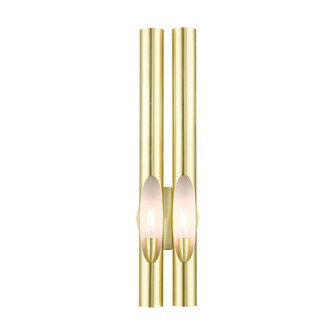 2 Lt Satin Brass ADA Double Sconce (108|45912-12)