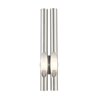 2 Lt Brushed Nickel ADA Double Sconce (108|45912-91)