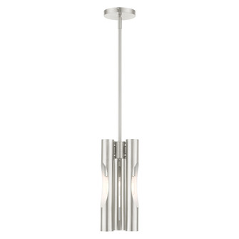 3 Lt Brushed Nickel Pendant Chandelier (108|45913-91)