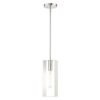 1 Lt Brushed Nickel Pendant (108|45951-91)