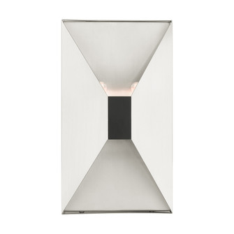 2 Lt Brushed Nickel ADA Sconce (108|46002-91)
