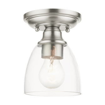 1 Lt Brushed Nickel Flush Mount (108|46331-91)